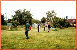 Play area Grange Farm, B&B, self catering, Isle of Wight
