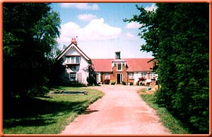 Driveway to Grange Farm, B&B, self catering, Isle of Wight